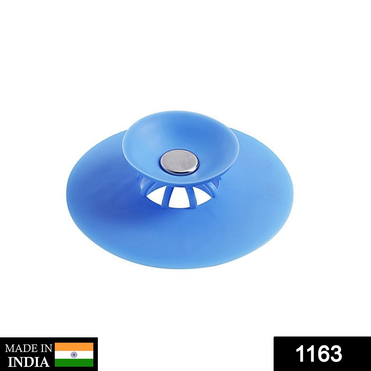 Multicolor silicone sink sealer cover designed to prevent clogs
