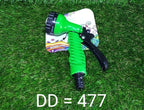 Full view of the durable garden hose nozzle and tap adapter set.