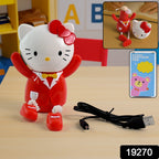USB powered cartoon character mini fan showing removable head feature