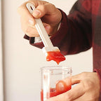 The complete plastic spatula with holder set, an essential kitchen accessory.
