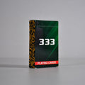 Close-up of a Luxury Playing Cards deck, ready for game night.