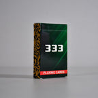 Close-up of a Luxury Playing Cards deck, ready for game night.