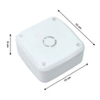 Interior view of the durable camera box, showing ample space for devices.