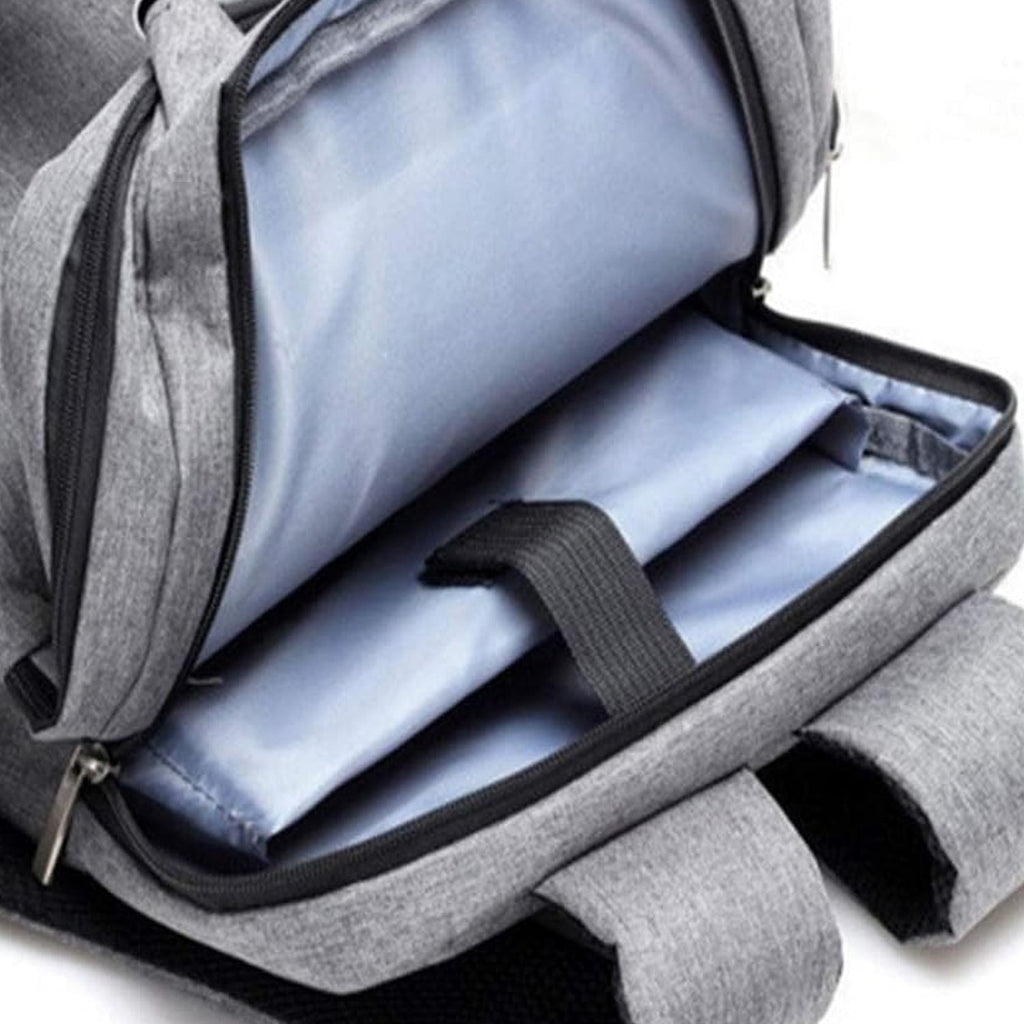 Model wearing the comfortable and stylish FERVENT Laptop Bag, perfect for commuters.