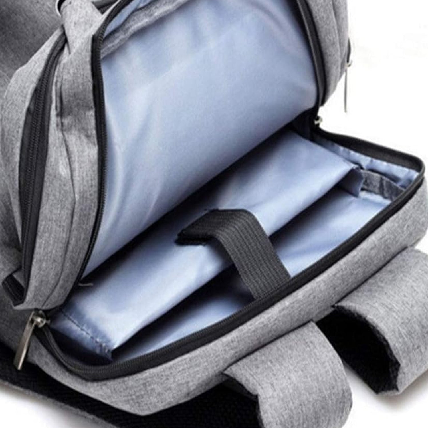 Model wearing the comfortable and stylish FERVENT Laptop Bag, perfect for commuters.