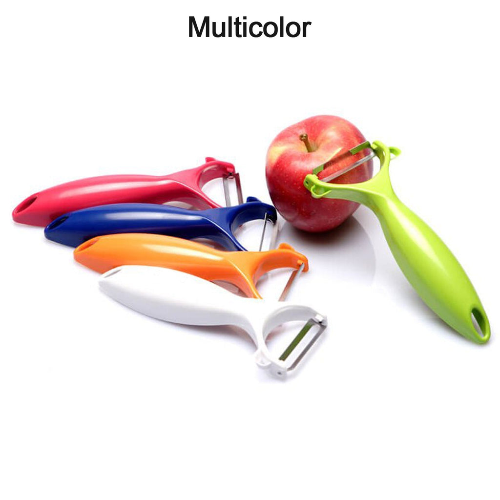 Multi-purpose peeler, perfect for various fruits and vegetables in an Indian kitchen.