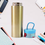 Heat Lock dual layer stainless steel bottle 300ml perfect for hot and cold drinks