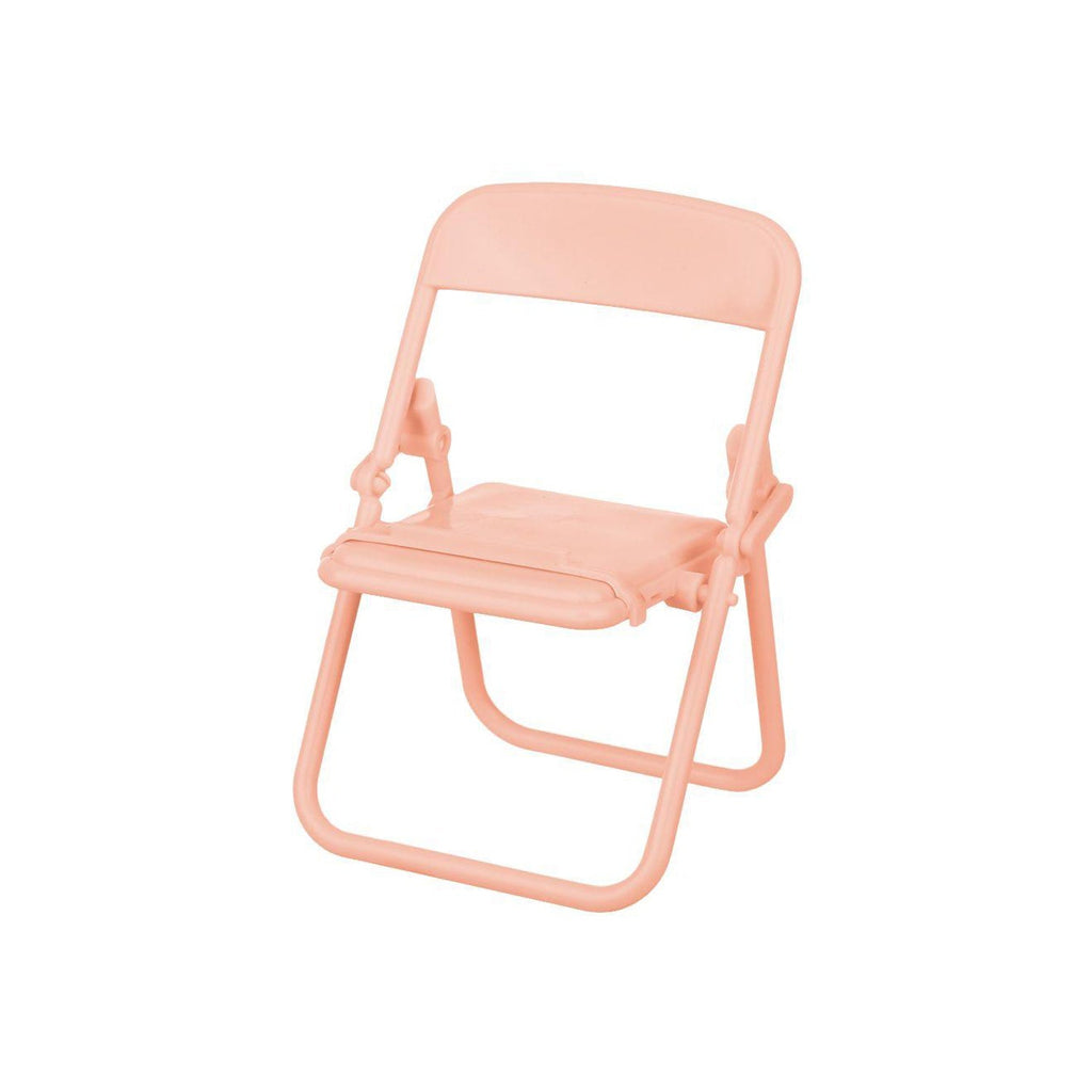 Versatile chair mobile stand designed to support various smartphone models.
