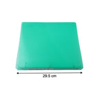 Transparent plastic document holder binder