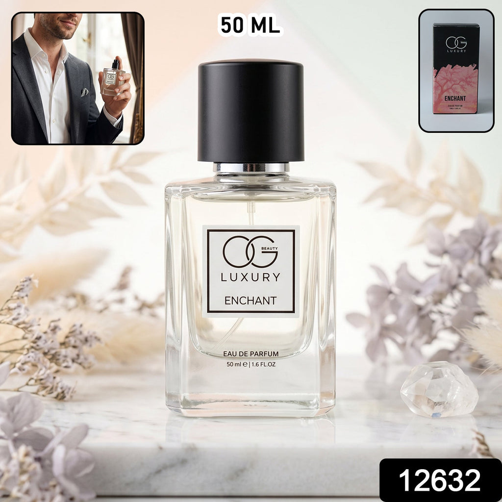 Enchant Eau De Parfum packaging box with stylish matte finish