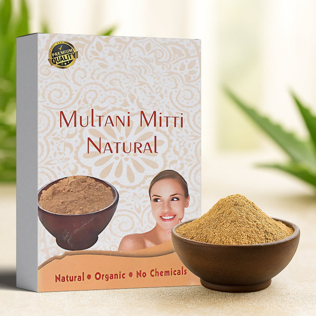 Velvet Wheels 80g Multani Mitti Face Pack packaging for tan removal.