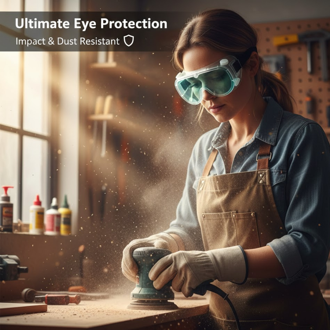 Technic Safety Goggles designed for effective dust and liquid splash protection.