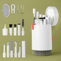 WipeTech 20-in-1 Electronics Cleaning Kit with all tools displayed.