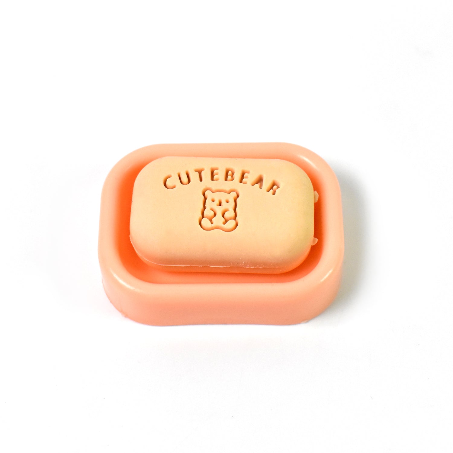 Assorted soap-shaped erasers packaged in a compact case