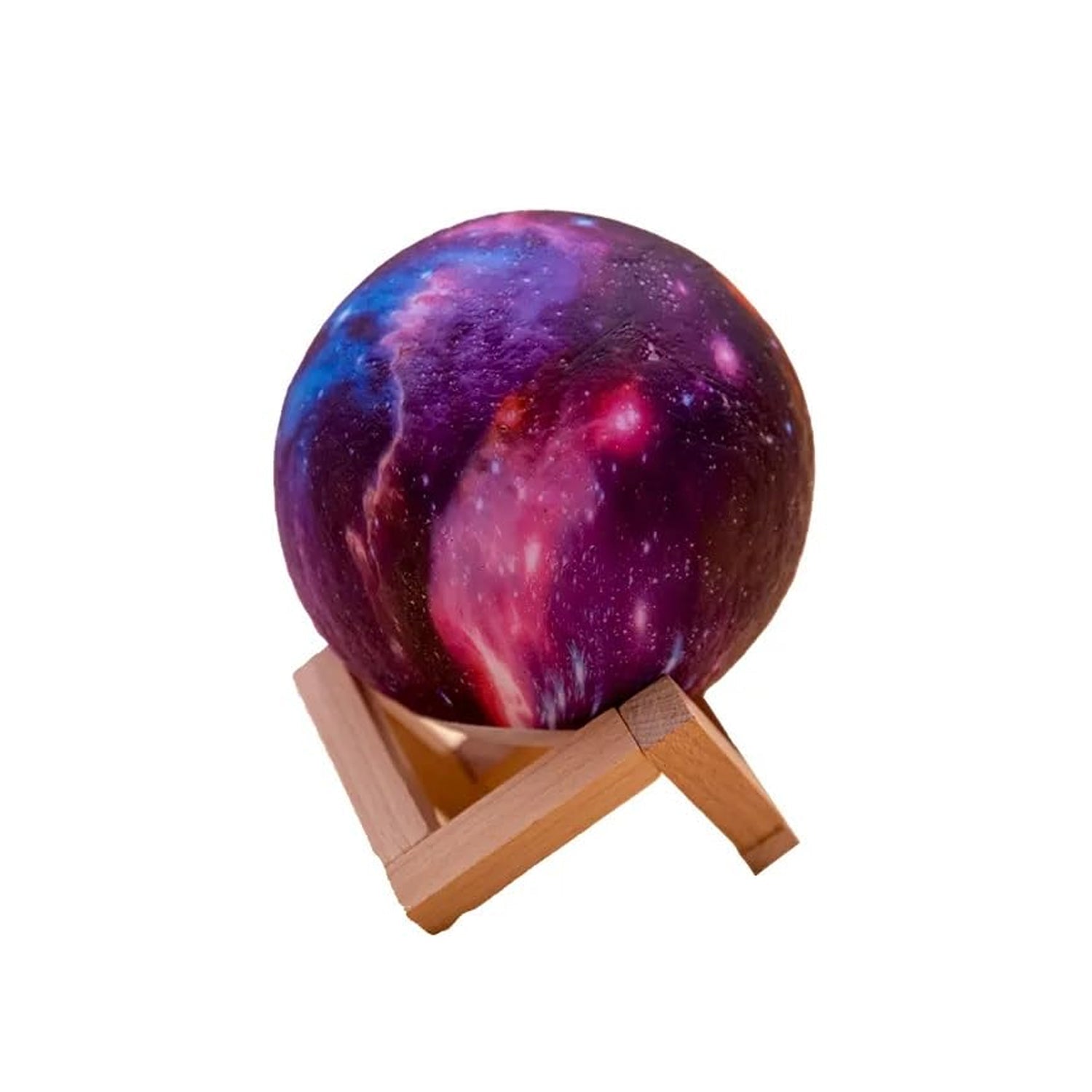 Detailed view of the 3D Moon Lamp Diffuser's textured surface and mist outlet