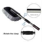 Packaged car duster, ready for shipping.