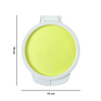 Airtight round food preservation container for kitchen use