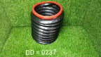 Compact car dustbin, ideal for keeping small waste items contained.