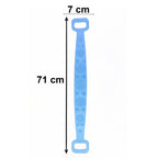 Silicone bath belt highlighting key features
