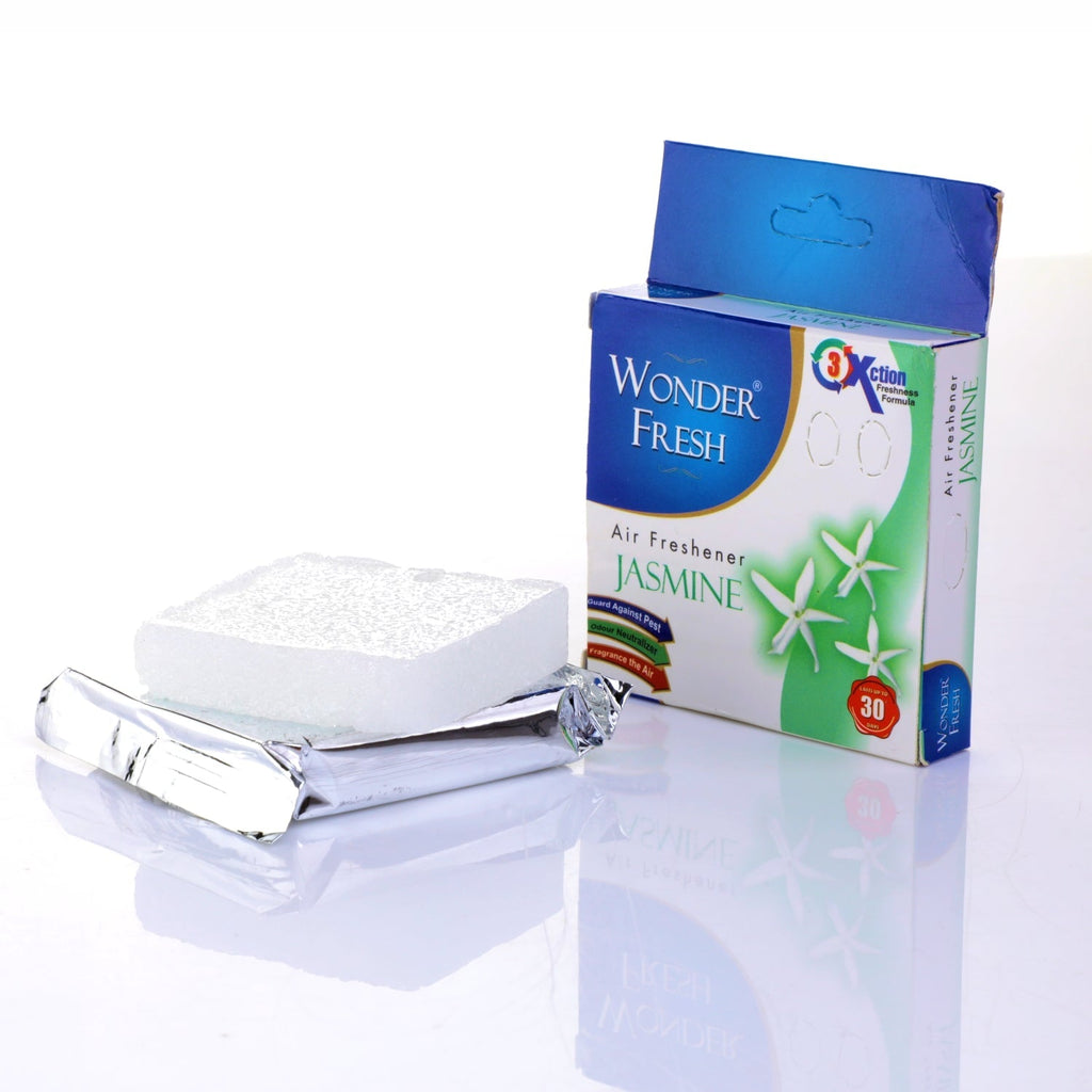 Multiple Wonder Fresh Lavender Air Freshener Blocks 50g to keep spaces fresh.