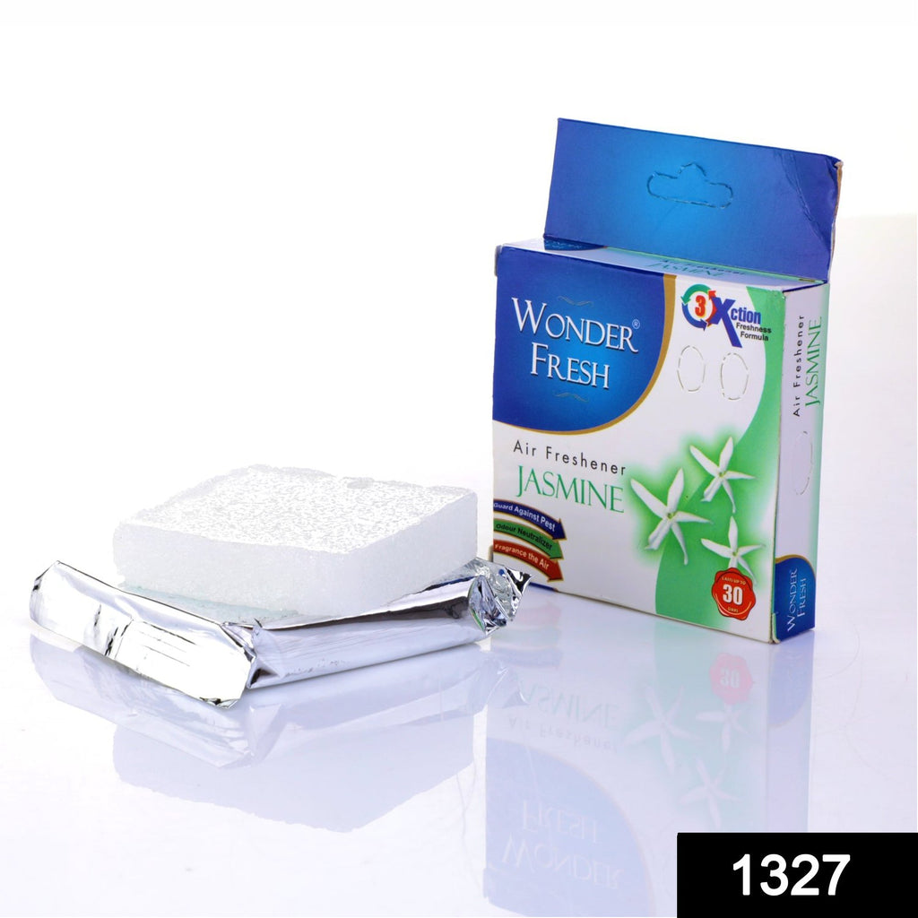 Close-up of Wonder Fresh Lavender Air Freshener Blocks 50g for effective odor control.
