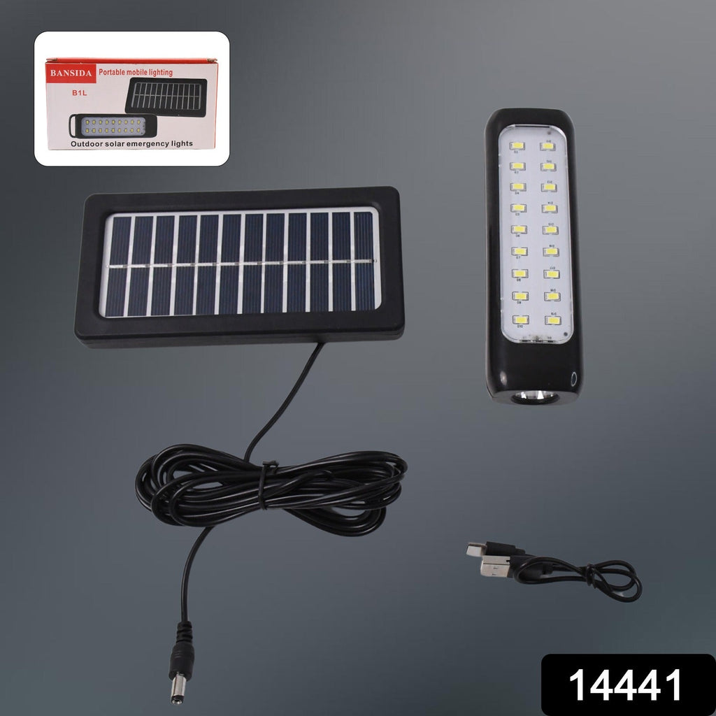 Beam projection from waterproof outdoor hanging solar light illuminating garden pathway