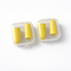 Multiple pairs of soft foam noise reduction ear plugs with cases