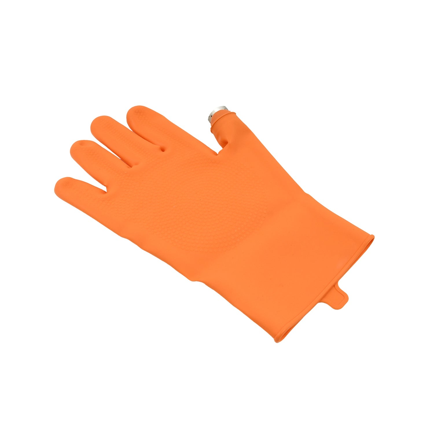 Detailed view of the ergonomic design and silicone texture of the Right-Handed Thumb Cutter Glove.