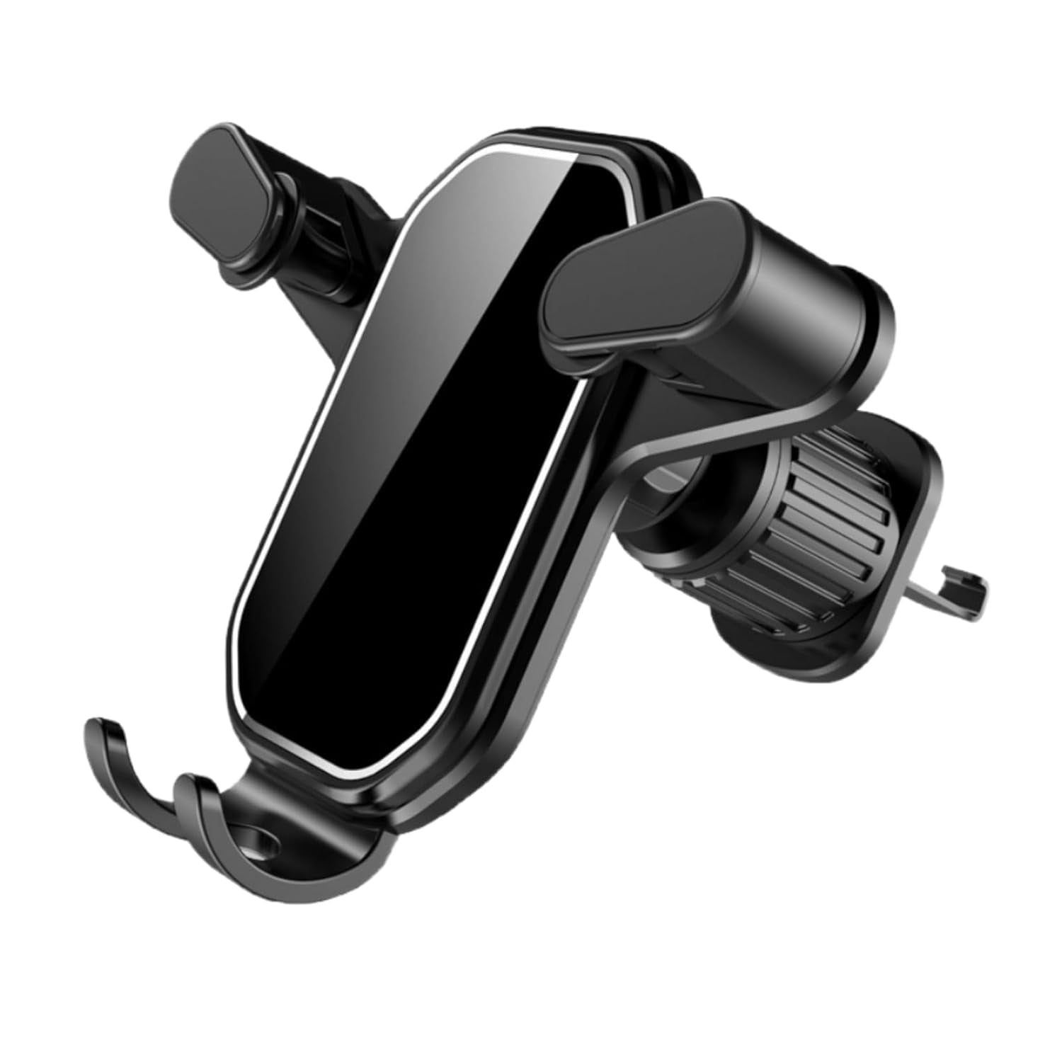Product shot of universal gravity car phone holder mount