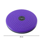 Massage waist twisting plate for muscle relaxation