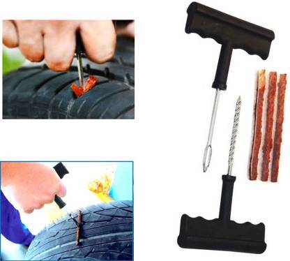 Comprehensive RaceVault kit for repairing tubeless tyres quickly.