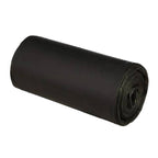 Bulk pack of large black garbage bags, 30 x 50 inch, for household and commercial use.