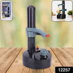 Electric fruit peeler effortlessly peeling an apple for easy kitchen prep