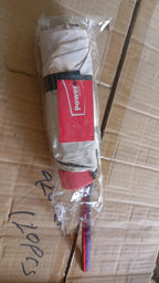 DrizzlePro foldable umbrella neatly tucked into its protective storage sleeve.