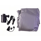 Electric air pump with car cable and valve adapters included