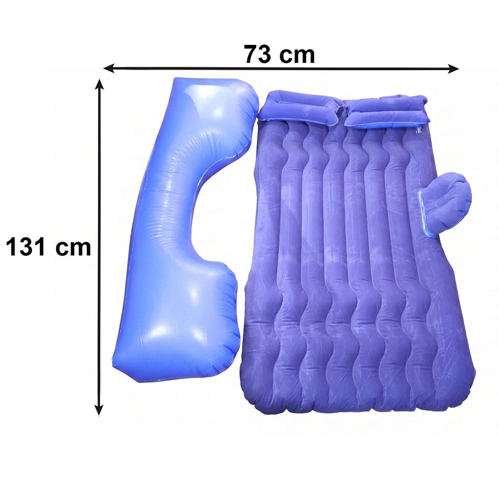 Dimensions of the car air mattress: 126cm x 62cm