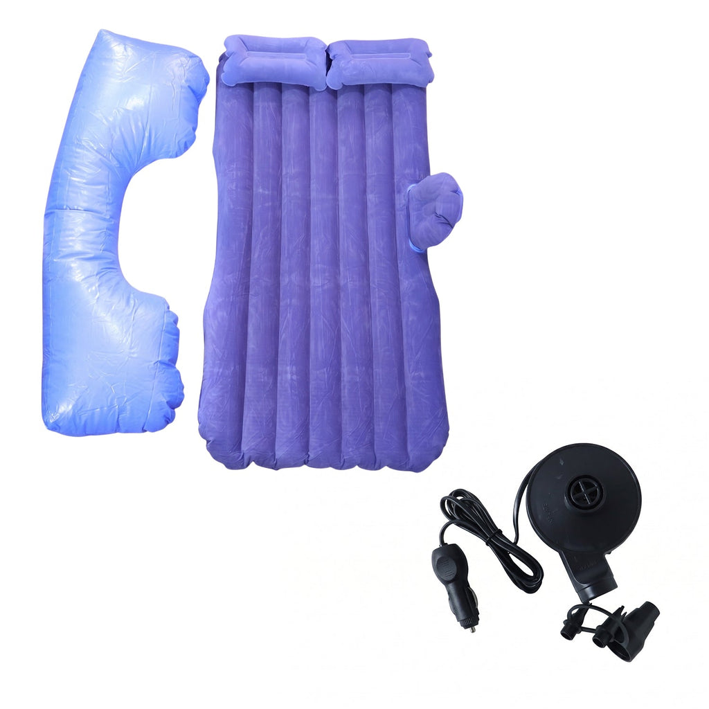 Electric pump with car cable and valve adapters included in the set