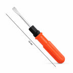 13 cm small screwdriver size on white background