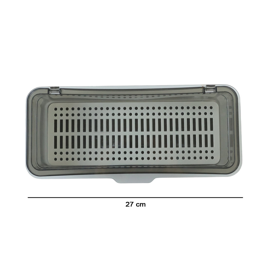 Durable plastic kitchen sink organizer