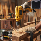 Heavy Duty Electric Drill Machine Tool Kit with Carry Case