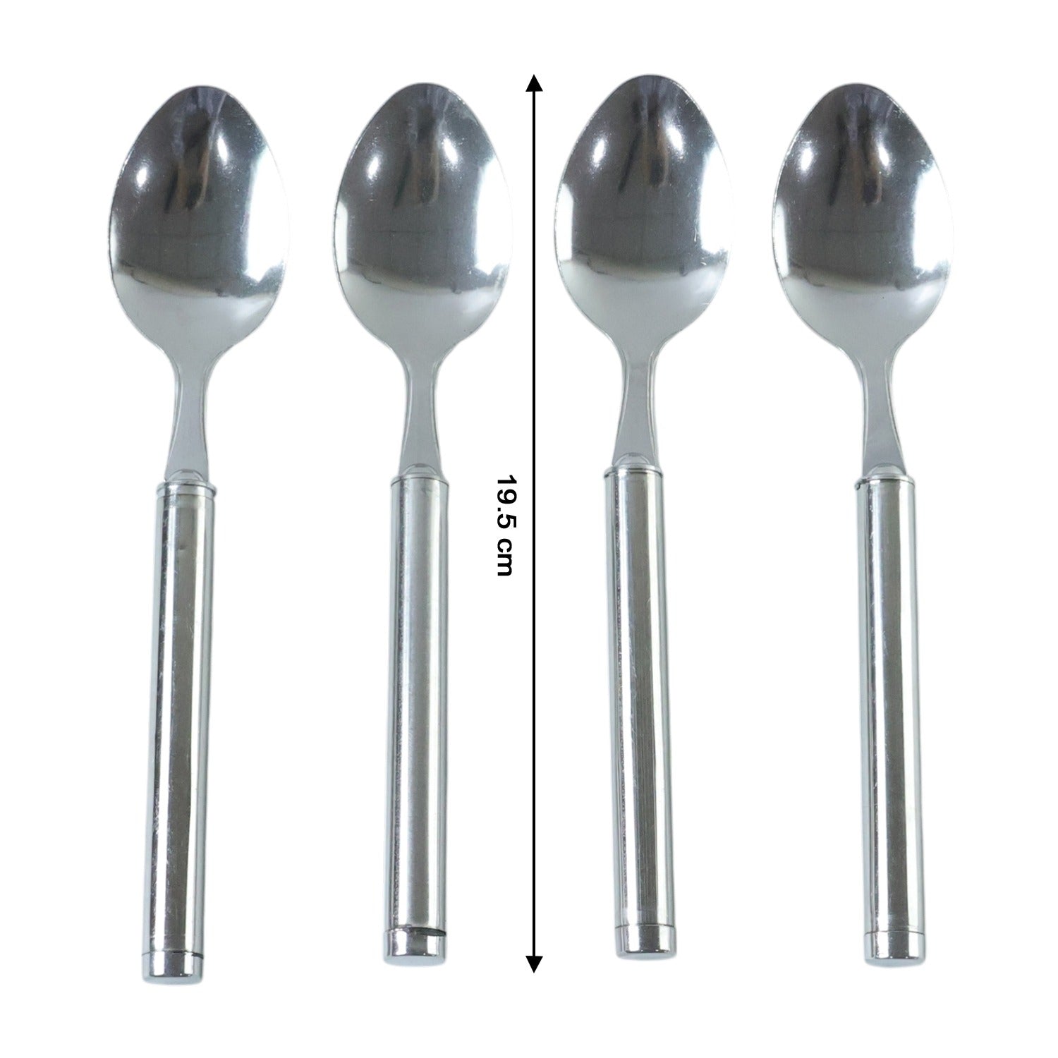 Durable stainless steel spoons for everyday meals