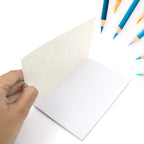 Various components of the Kids' Stationery Kit, including pencils and sharpener.