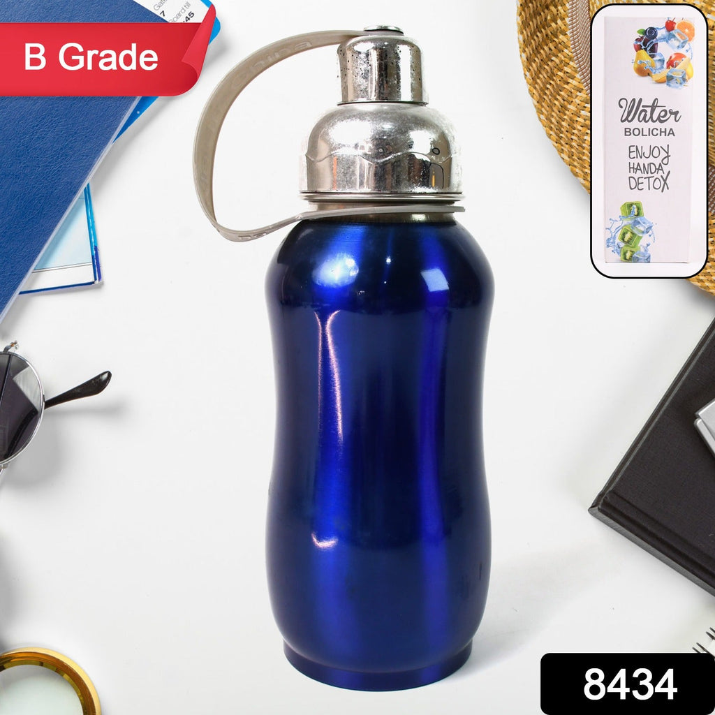 Insulated stainless steel water bottle with durable leakproof design