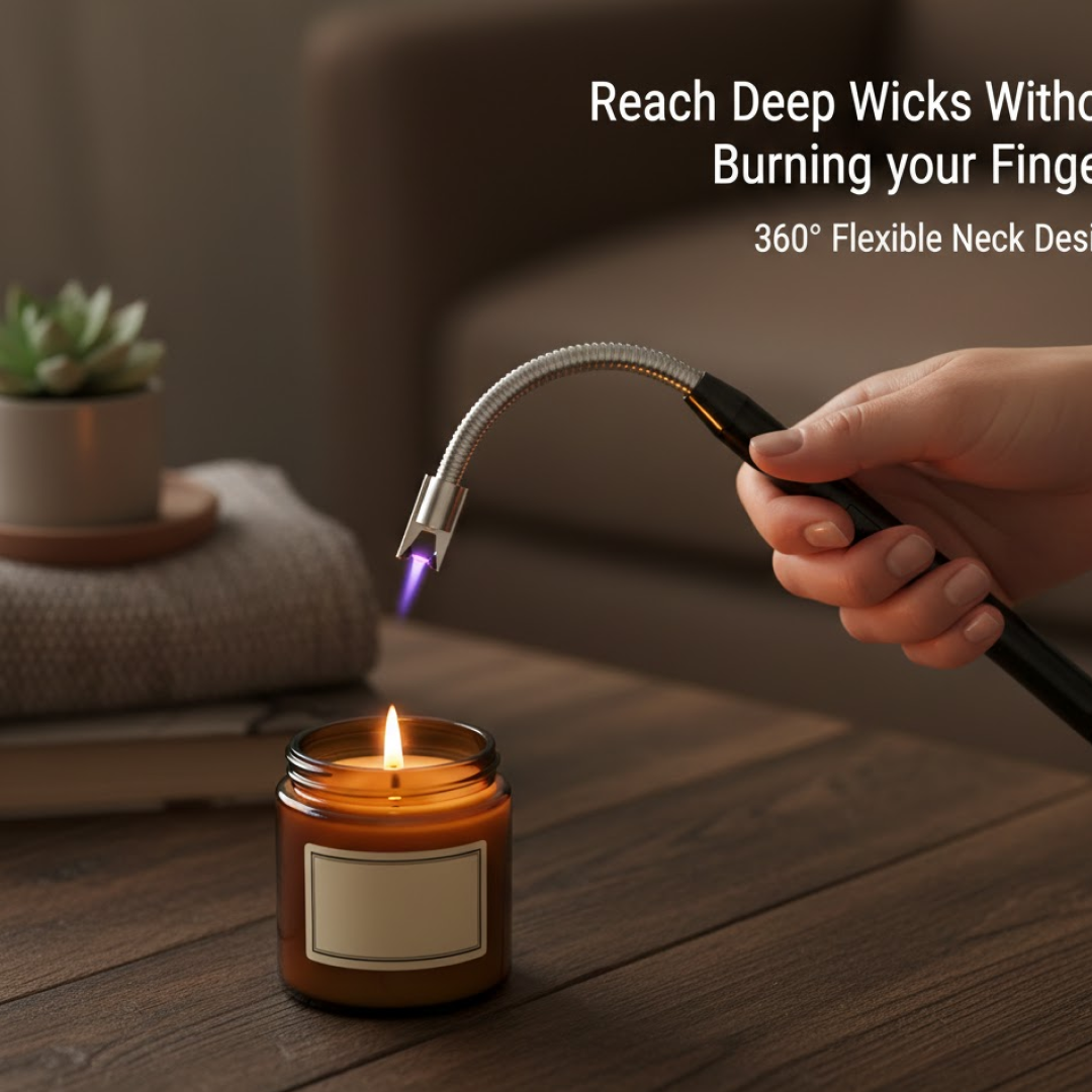 Packaging box for FirePot USB rechargeable electric arc lighter