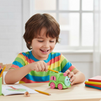 Detailed Thomas the Tank Engine design on pencil sharpener