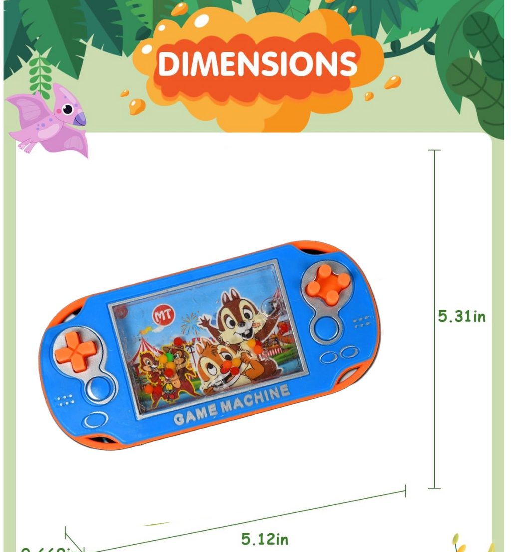 An educational handheld water game toy with a fun design, ideal for skill development.