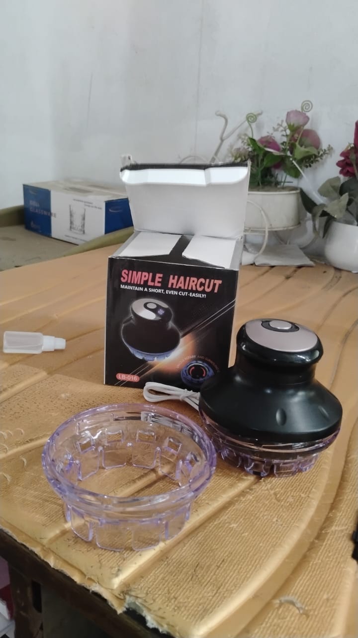 Packaging box of rechargeable electric hair cutting machine for home and travel use
