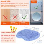 Anti-slip silicone bath massage cushion placed flat as foot scrubber mat