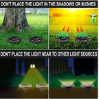 Durable solar powered LED garden lights designed for outdoor weather resistance