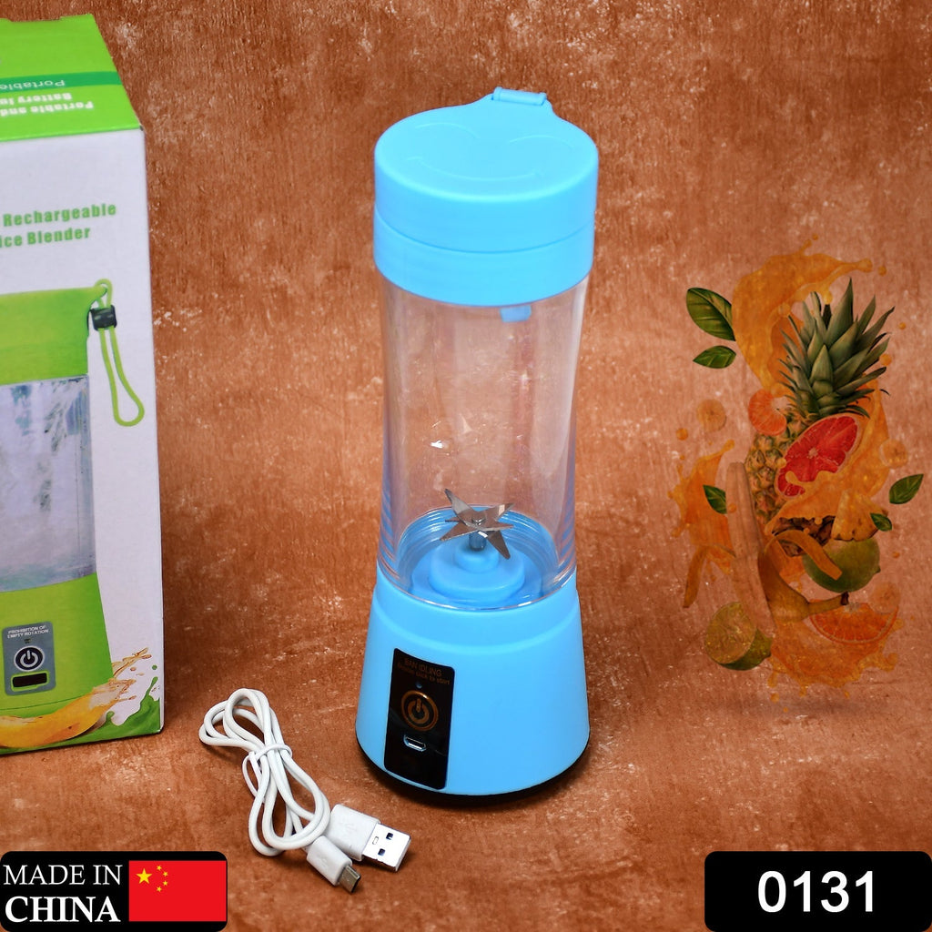 USB rechargeable juicer cup, perfect for on-the-go smoothies and milkshakes.